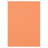 Burnt Orange Solid Color Tischdecke (Vorderseite)