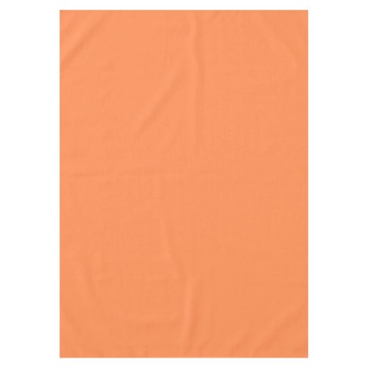Burnt Orange Solid Color Tischdecke (Vorderseite)