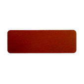 Burnt Orange Solid Lable (Vorne)