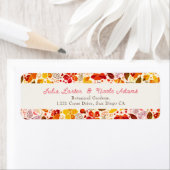 Burnt Orange Tropical Hibiskus Florals Wedding (Insitu)