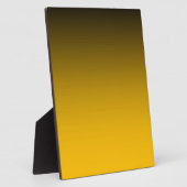 Burnt Orange Two Tone Fotoplatte (Seite)