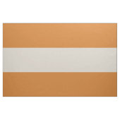 Burnt Orange und Beige breite Streifen großen Maßs Stoff (Fat Quarter (45,7 x 55,9 cm))