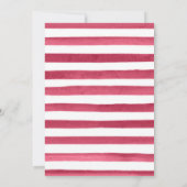 Burnt Orange und Red Floral Pumpkins Fall Sweet 16 Einladung (Rückseite)