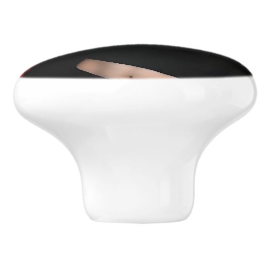 Burnt Out Souls ceramic knob Keramikknauf (Seitenansicht)