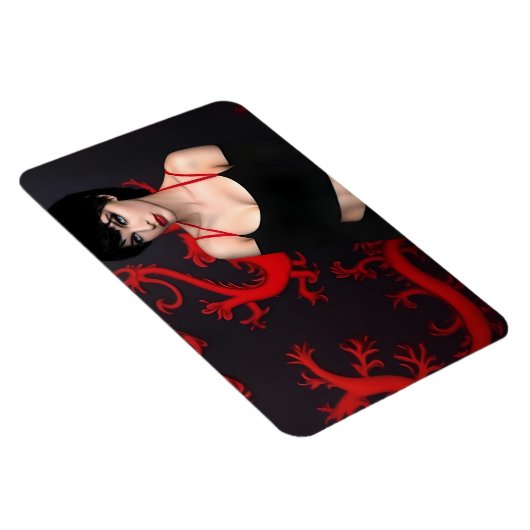 Burnt Out Souls flexible photo magnet (Rechte Seite)