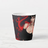 Burnt Out Souls latte mug Milchtasse (Vorderseite)