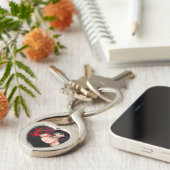 Burnt Out Souls metal keychain Schlüsselanhänger (Seite)