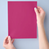 Burnt Pink Flyer (Hand)