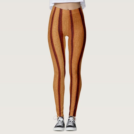 Burnt Rustic Orange Leggings (Vorderseite)
