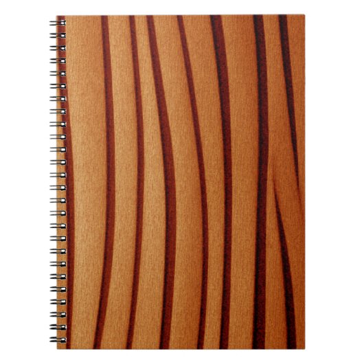 Burnt Rustic Orange Notebook Notizblock (Vorderseite)