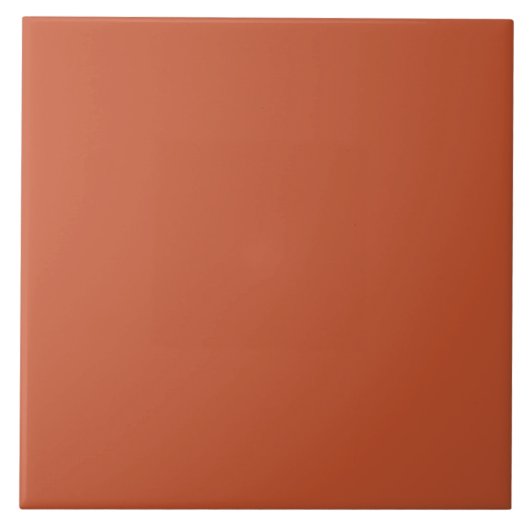 Burnt Sienna Color | #C65430 Fliese (Vorderseite)