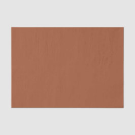Burnt Sienna Solid Color Seidenpapier