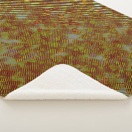 Burnt-Streifen und farbiges Schach Sherpadecke