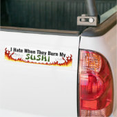 Burnt Sushi Autoaufkleber (Auf Lkw)