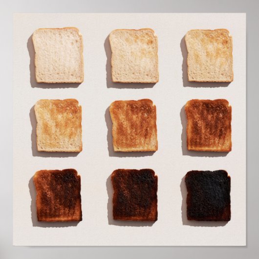 Burnt Toast Poster (Vorne)
