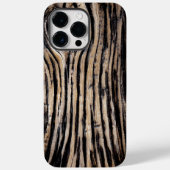 Burnt Tree Bark Texture Case-Mate iPhone Hülle (Rückseite)