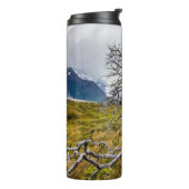 Burnt tree, Torres del Paine, Chile Thermosbecher (Nach links gedreht)