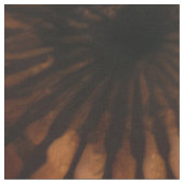 Burnt Umber Mandalases Gefärbte Krawatte Stoff (Nahaufnahme)