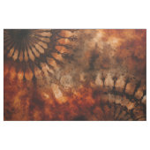 Burnt Umber Mandalases Gefärbte Krawatte Stoff (Fat Quarter (45,7 x 55,9 cm))