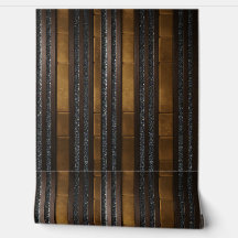 Burnt Wood Acoustic Panels-Self-Adhesifs Wallpaper