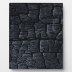 Burnt Wood Holzkohle Fotoplatte