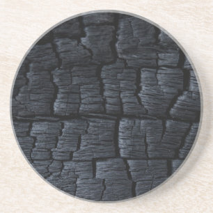 Burnt Wood Holzkohle Untersetzer