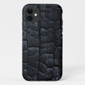 Burnt Wood Texture Case-Mate iPhone Hülle (Rückseite)