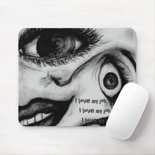 "Büro-Arbeit" mousepad (Mit Mouse)