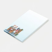 Büro-Arbeit Post-it Klebezettel (angewinkelt)