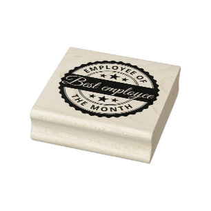 BÜRO BEST BESCHÄFTIGTE RUBBER-BRIEFMARKE GUMMISTEMPEL
