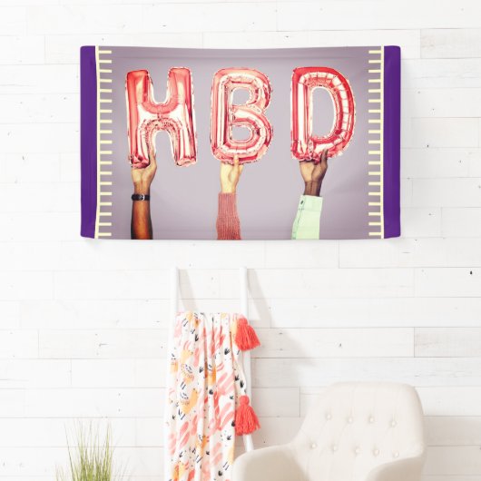 Büro Birthday Banner (Insitu)