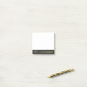 Büro Custom Modern Einfaches Logo Von Schreibtisch Post-it Klebezettel (Auf Schreibtisch)