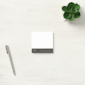 Büro Custom Modern Einfaches Logo Von Schreibtisch Post-it Klebezettel (Büro)