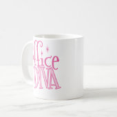 Büro-Diva-Tasse Kaffeetasse (Vorderseite Links)