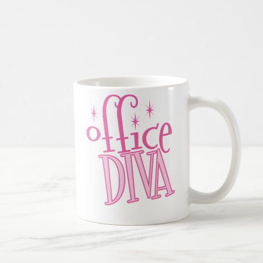 Büro-Diva-Tasse Kaffeetasse (Rechts)