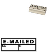 BÜRO E-MAIL-DATUMSSTEMPEL GUMMISTEMPEL (Stempel)