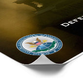 Büro für das Kommunikationsmanagement von Verteidi Poster (Ecke)