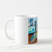 Büro für Firmenbankiers Kaffeetasse (Links)