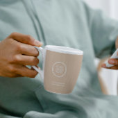 Büro für Firmenlogos Kaffeetasse