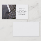 Büro-Gebäude-Geschäfts-Karten Visitenkarte (Vorne/Hinten)