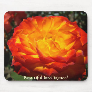 BÜRO-Geschenke Schöne Intelligenz-Rosen-Mauspad Mousepad