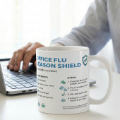 Büro-Grippensaison-Tee-Routine-Rezept Kaffeetasse