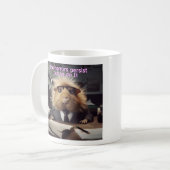 Büro Humor Guinea Schweinefleisch Horror Persistie Kaffeetasse (Vorderseite Links)