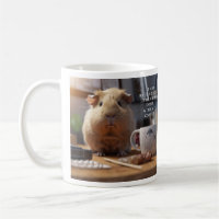 Büro Humor Guinea Schweinefleisch Kaffeepause Tass