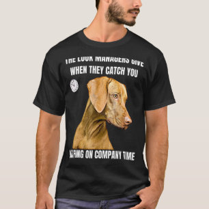 Büro Humor Sozialversicherung Job Mitarbeiter Dog T-Shirt