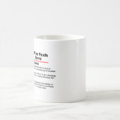 Büro Humor Tech Guru Kaffee Tasse 2 (Mittel)