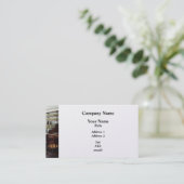 Büro im Chemie-Labrador - Platin Visitenkarte (Stehend Vorderseite)