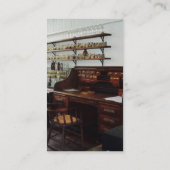 Büro im Chemie-Labrador - Platin Visitenkarte (Rückseite)