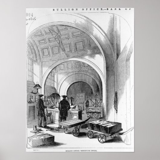 Büro in Bullion - Empfangsbüro Poster (Vorne)