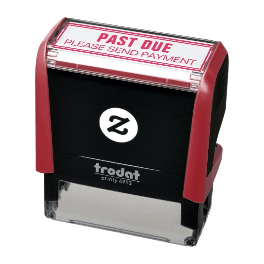 BÜRO IN DER VERGANGENHEIT GEBÜHRENDE SELBSTINKENDE PERMASTEMPEL (Produkt)